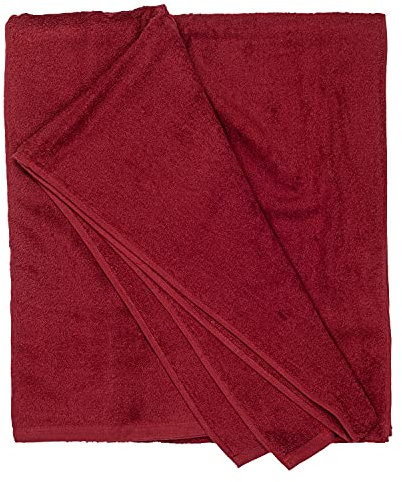 Kapart Strandhandtuch Weinrot I Handtuch XXL I Badehandtuch Groß I Strandtuch XXL I Großes Strandtuch I Saunatuch I Badetuch in Übergrößen 155 x 220 cm