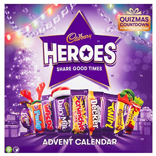 Cadbury Heroes Christmas Chocolate Advent Calendar 230g