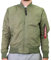 Alpha Industries Herren MA-1 TT Bomberjacke, Olive, M
