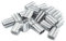 Constrabo| 20x Aluminium Crimpschlaufe 6.0mm & 6.5mm| Alu-Pressklemmen-Doppelhülsen| Presshülsen Klemme Stahlseil Kabel Crimp Pressklemme für Seile Drahtseil Seilverbinder Schlaufenhülsen Klemmhülsen