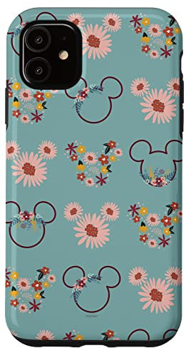 iPhone 11 Disney Mickey Mouse Flowers and Daisy Print Case