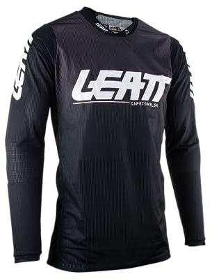 Leatt MX Jersey Moto 4.5 X-Flow V23 Schwarz Gr. M