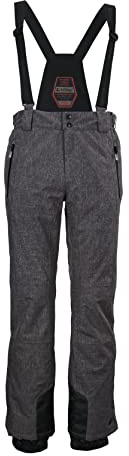 Killtec Herren Skihose/Funktionshose mit abnehmbaren Trägern, Kantenschutz und Schneefang Ksw 146 Mn Ski Pnts