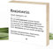 Wunderpixel® personalisiertes Holzbild Definition Erzieherin - 15x15x2cm zum Hinstellen/Aufhängen, echter Fotodruck mit Spruch auf Holz - schwarz-weißes Wand-Bild Aufsteller Dekoration Geschenk-Idee