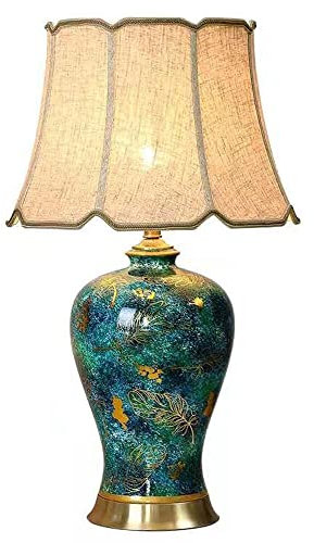 SDUYTDG Lampada da Tavolo Moderna da 23,2 Pollici, Camera da Letto, Paralume in Tessuto Art Déco, per lampade da Tavolo, luci da Tavolo, Lampada da Tavolo, Soggiorno, Nuove Idee Regalo per la casa