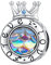 NINGAN Für immer Liebe Glänzende Krone Charm Perlen 925 Sterling Silber Armband Zubehör, Urlaub Geschenk für Frau
