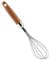 Sanbege 304 Stainless Steel Whisk with Wooden Handle, Balloon Egg Beater Versatile for Stirring, Beating, Whisking, Blending, Mixing Egg, Cake Batter, Bread Flour, Gravy or Sauces