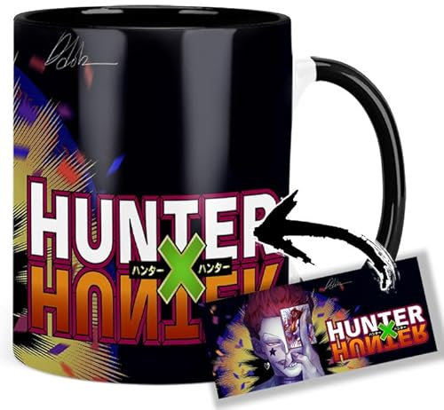 Hunter X Hunter Hisoka A Tasse Innen & Henkel Schwarz Keramikbecher Mug