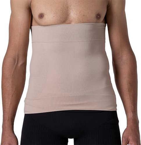 SLIMCELL Bauchweg Herren Shapewear Modellierend Anti Cellulite – Body Shaper Männer Bauchweg Trainer, Unsichtbares Korsett, Kompression Bauch - Made in Italy