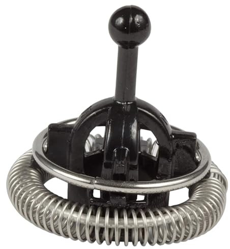 QUAILITAS Espresso Blender Replacement [Silver/Black] for Nespresso/Nestlé Whisk Replacement, Milk Frothing Spare Part for Aeroccino, Dishwasher Safe – Coffee Tea & Espresso