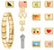 Greenyre 14PCS Italian Charms Bracelet Set Gold 9mm Abnehmbar Edelstahl Modul Armband mit Öffnungswerkzeugen,Italian Style Charms für Damen,Geschenk für mama,grandma,daughter,Father‘s day gifts