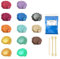 Ovaletta 13 Epoxidharz Farbe 10g,Mica Powder, Kerzen Selber Machen Set, Farbpigmente für Gießpulver, Badebomben Selber Machen, Diy Pigmentpulver für Seifenfarbe, Kerze, Kosmetischer, Schleim