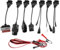 8 Stücke Diagnosegerät Adapter Set, Universal Auto Diagnose Adapter Kabelsatz OBD2 OBD1, PKW Kabelset Diagnosekabel, OBD2 Adapterkabel Diagnoseadapterkabel für CDP+ DS150E TCS Diagnostic Scanner