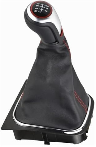 Ciloc Schalthebel Abdeckung Für Ibiza 6J Für Seat Für Leon MK1 Für p&assat MK4 Für G&olf Für VW Für G&olf 5 6 Für S&CIROCCO Für Octavia Schaltknauf(6 Speed)