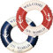 Aufblasbarer Schwimmring, 2 PCS Schwimmreifen groß, Schwimmreifen Schwimmring, Wasserspielzeug für Pool und Strand Party Spielzeug für Kinder und Erwachsene (blau+rot)