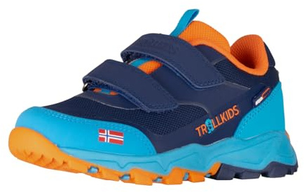 Trollkids Kids Preikestolen Hiker 28, Grey-Blue