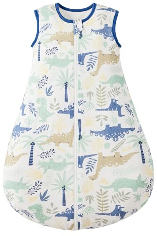 Duomiaomiao Schlafsack Baby Ganzjahres, Baumwolle Baby Winterschlafsack Winter, Junge 100% Baumwolle Neugeboren, Mädchen Schlafsack 1.5 tog, Warmer Neugeborene, Atmungsaktiver Winter Mädchen(ZLJGY-L)