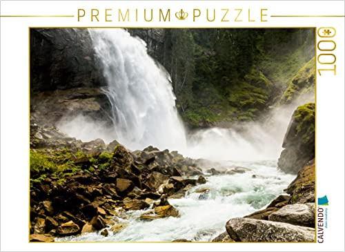 CALVENDO Puzzle Krimml Wasserfall | 1000 Teile Lege-Größe 64 x 48 cm Foto-Puzzle für glückliche Stunden