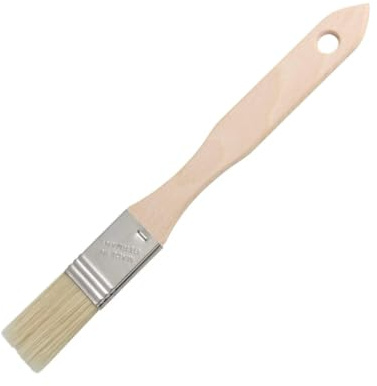 FACKELMANN 31101 Backpinsel Fair 20x2,5cm aus Buche, Holz, Beige, 20 x 2,5 x 0,6 cm