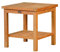 Kai Wiechmann Teak Beistelltisch 50 x 50 cm hochwertig wetterfest 2 Ebenen