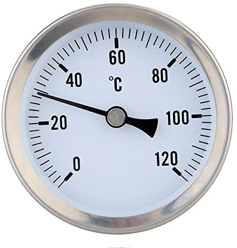 Anlegethermometer Thermometer Bimetall 0 Bis 120 ° C
