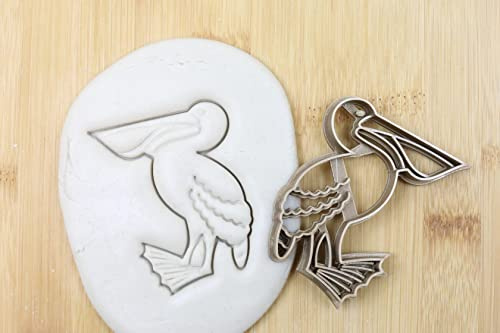 Pelikan cookie cutter Fondant Keksstempel/Ausstechform keksausstecher PLA ca.8cm