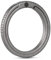 KeyUnity Portachiavi KA18 piatti in titanio, anello diviso a spinta laterale da 33 mm per moschettone chiave torcia coltello cane ID collare tag (1L)