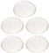 5 Stück French Press Ersatzfilter, Maschenfilter Ersatz Edelstahl French Press Ersatzsieb Wiederverwendbares Edelstahl-Filtergewebe für 600 Ml French Press Pot Zubehör