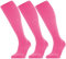 GRAPMKTG 3er-Pack FußballSocken für Männer und Frauen Softball Baseball Fußballstutzen Stutzenstrumpf Fußball-Kniestrümpfe für Kinder Erwachsene Schlauchsocken Rosa 35-38