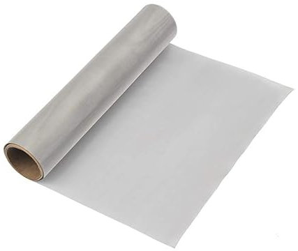 304 Stainless Steel Woven Wire 100 Mesh, Metal Mesh Sheet 30 x 90cm, Mesh Replacements Wire Mesh Window Screen Mesh for Home Kitchen Garden