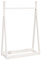 vidaXL Porte-vêtements Blanc 100x45x150 cm Bois de pin Massif