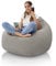 Aiire Relaxo Sitzsack XXL mit Füllung - Riesen Bean Bag Chair für Erwachsene, Jungen und Kinder - Bodenkissen Grob, Chill Sessel für Kuschelecke – Gaming Sitzsäcke Beige