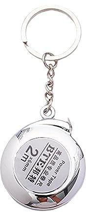 RJSQAQE Maßband Schlüsselanhänger, funktionales Mini-einziehbares Maßband, 2 m kleines Maßband für Handwerk, Nähen, Reisen