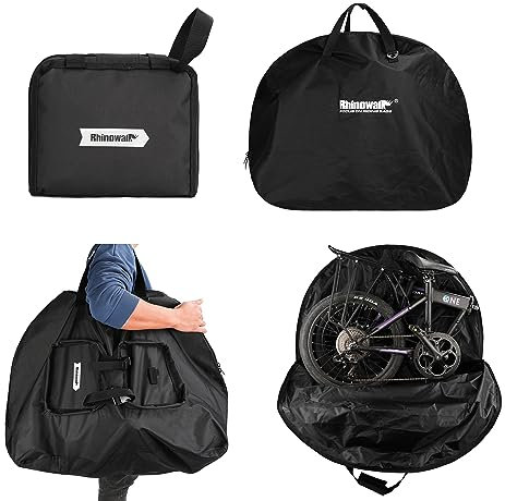 Fututech Faltbare Aufbewahrungstasche für Falträder, 14 – 20 Zoll, Schutzhülle, Transporttasche für Brompton, MTB, Tasche, groß, faltbar, Fahrradträger, wasserdicht, für Radsport, Reise