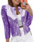 Blazer à Paillettes pour Femme Style Décontracté à Manches Longues Sequins Cardigan Haut Tops Brillante Manteau Fête Clubwear pour Disco Soirée à la Mode Veste de Costume