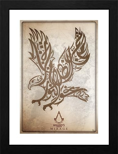 GB eye Assassin's Creed Eagle Mirage 30 x 40 cm großer gerahmter Sammlerdruck