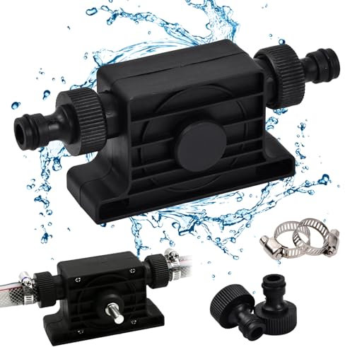 Taladro con Bomba Eléctrica Bombas Pequeñas Portátiles Mini Bomba de Taladro Eléctrico para El Hogar Bomba de Perforación Eléctrica para Agua, Aceite Bomba de Transferencia de Agua Autocebante