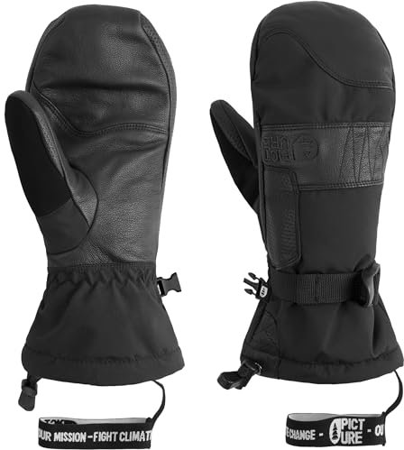 Picture Damen Anna Handschuhe, a Black, EU 10