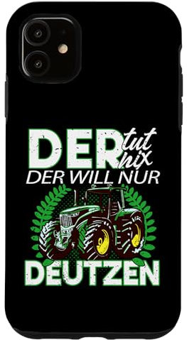 Hülle für iPhone 11 Deutz Traktor Trecker Bauer Landwirt Deutzen