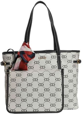 Borsa donna Liu-jo Selda tote M cream BS25LJ86 AA5095 E0086 Media