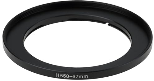 SG Store Anello Adattatore per Filtro B50-67mm in Alluminio Compatibile con Hasselblad Attacco B50 bay per Filettatura Filtro da 67mm per CPL UV ND