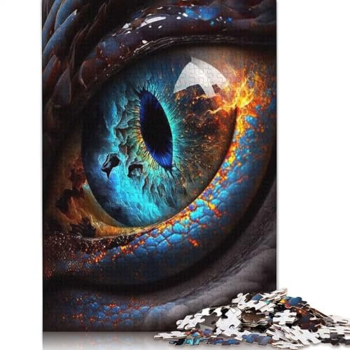 Cosmic Elder Dragons Sight Puzzles, 500 Teile, Holzpuzzles, Holzpuzzles für Erwachsene und Jugendliche ab 12 Jahren, 500 Teile (52 x 38 cm)