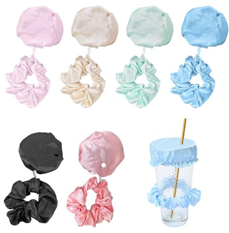 Drink Covers Anti Spike, 6 Pcs Reusable Anti Spike Drink Covers, Drinks Spiking Prevention, Suitable for Girls, Women, Clubs, Bars, Parties
