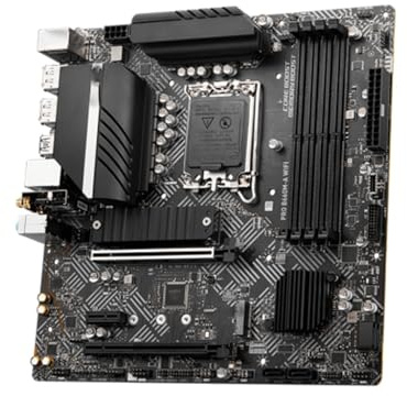Scheda madre Scheda madre Fit For MSI PRO B660M-A WIFI supporta CPU i9-14900KF 13900K i7-14700K i5-12400F DDR5 6200MHz LAG1700 NVME M.2 PCle 4.0