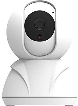 Videocamere Sorveglianza Sicurezza Telecamera Wireless Panoramica A 360 Gradi, Con Hotspot, Visione Notturna A Colori, Monitor Esterno Impermeabile-720P + 64G