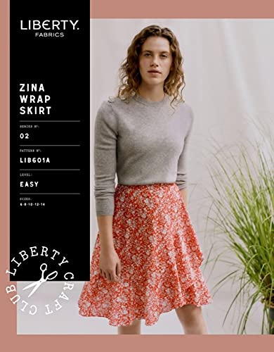 Liberty London Schnittmuster Zina Wickelrock