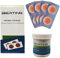 8 Pieces Hearing Aid Drying Capsules Desiccant for Phonak/Starkey/Resound/Widex/Oticon/Signia with Drying Jar (4 Cards/Box)
