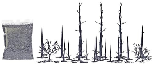 Busch Abgebrannter Wald 1854 Baum-Bausatz 1 Set