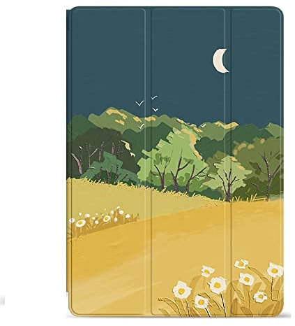 Smart Stand Case per Apple iPad PRO 10.5 Rilasciato nel 2017 e per Apple iPad Air 3 Rilasciato nel 2019-Autumn Night
