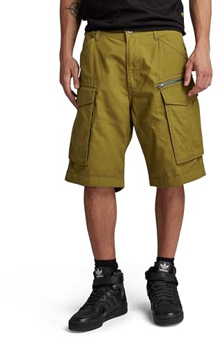 G-STAR RAW Herren Rovic Zip Relaxed Shorts, Braun (Tobacco D08566-D384-248), 31
